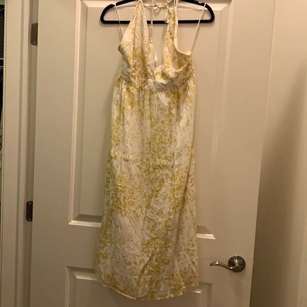 O’Neil halter tie dress